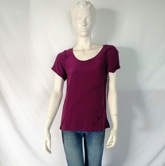Wren Silk Tee Shirt - Picture 1 of 8